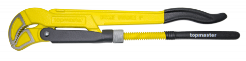 Тръбен ключ с двойно рамо S-образни зъби Top Master 1.5\"
