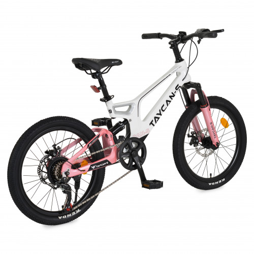 Детски велосипед 20" Taycan-S - 7 скорости - розов