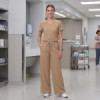 Медицински панталон Bwell AURELIA Straight - Latte-megahome.bg