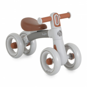 Мини баланс велосипед RollyBoo с LED светлини - сив