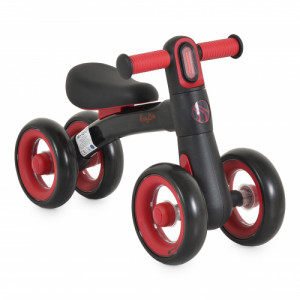 Мини баланс велосипед RollyBoo с LED светлини - black