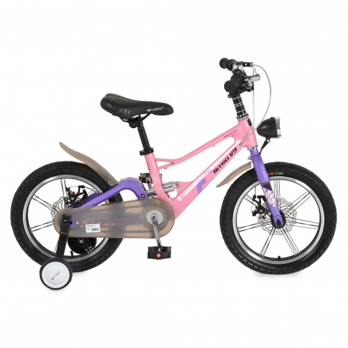 Детски велосипед 16“ NitroV9 Byox с магнезиева рамка - pink
