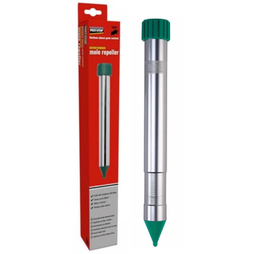 Pest Stop MOLE REPELLER ел. уред против къртици и сляпо куче