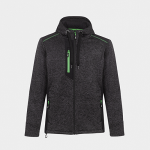 Суитшърт с цип BWOLF NORD Hoodie Сив/Син