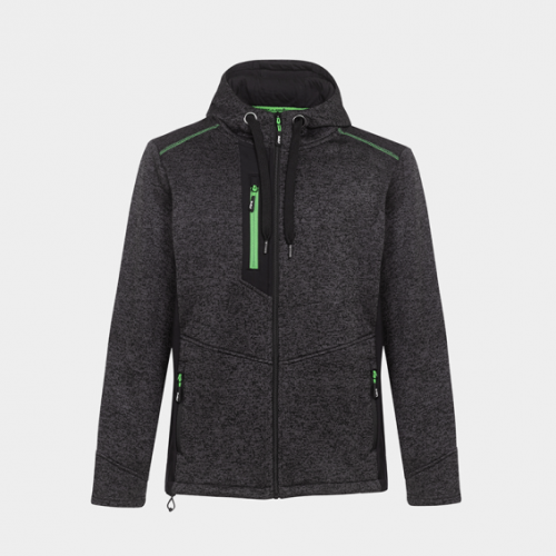 Суитшърт с цип BWOLF NORD Hoodie Сив/Син