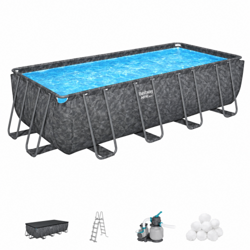 Сглобяем басейн 5,49 x 2,74 x 1,32m Bestway APX 365