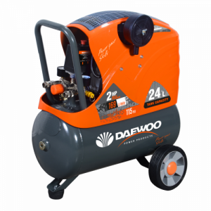 Компресор бутален 2HP/1.5 kW/ 24 l/ директно куплиране DAEWOO