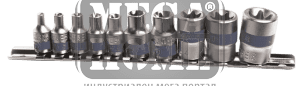 Комплект вложки Top Master 10бр., 1/4\" и 3/8\"
